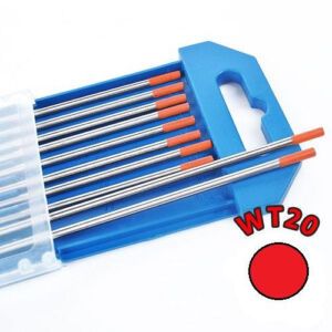 Electrod de wolfram Intensiv WT20 Ø 2,0 mm – toriat, pentru TIG DC
