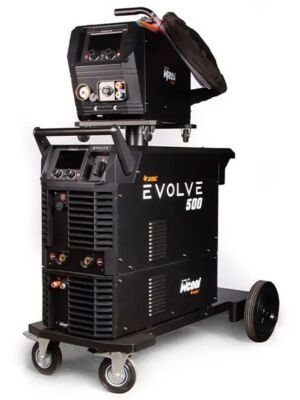 Aparat de sudură MIG-MAG Jasic EVOLVE 500 N3D1 – invertor sinergic de 500 A, 400 V, cu răcire cu lichid