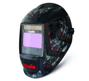 Mască de sudură automată Telwin EYETRON – clasă optică 1/1/1/1, True Color, 4 senzori