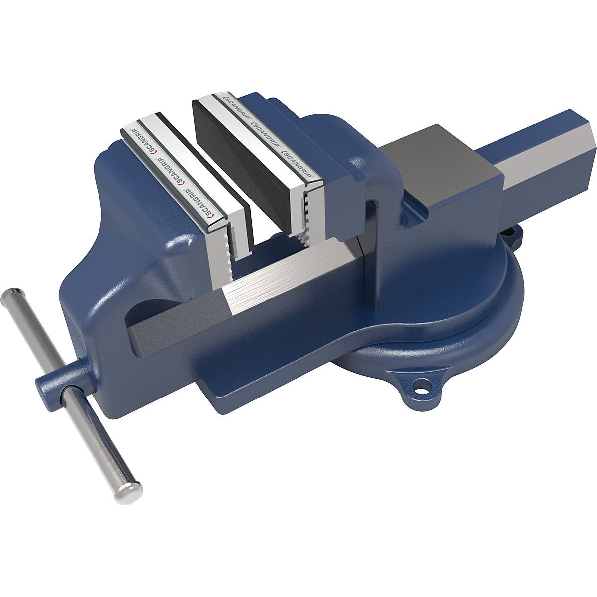 Fălci de protecție magnetice Scangrip MAGNEFIX G 120 mm – aluminiu cu acoperire din cauciuc
