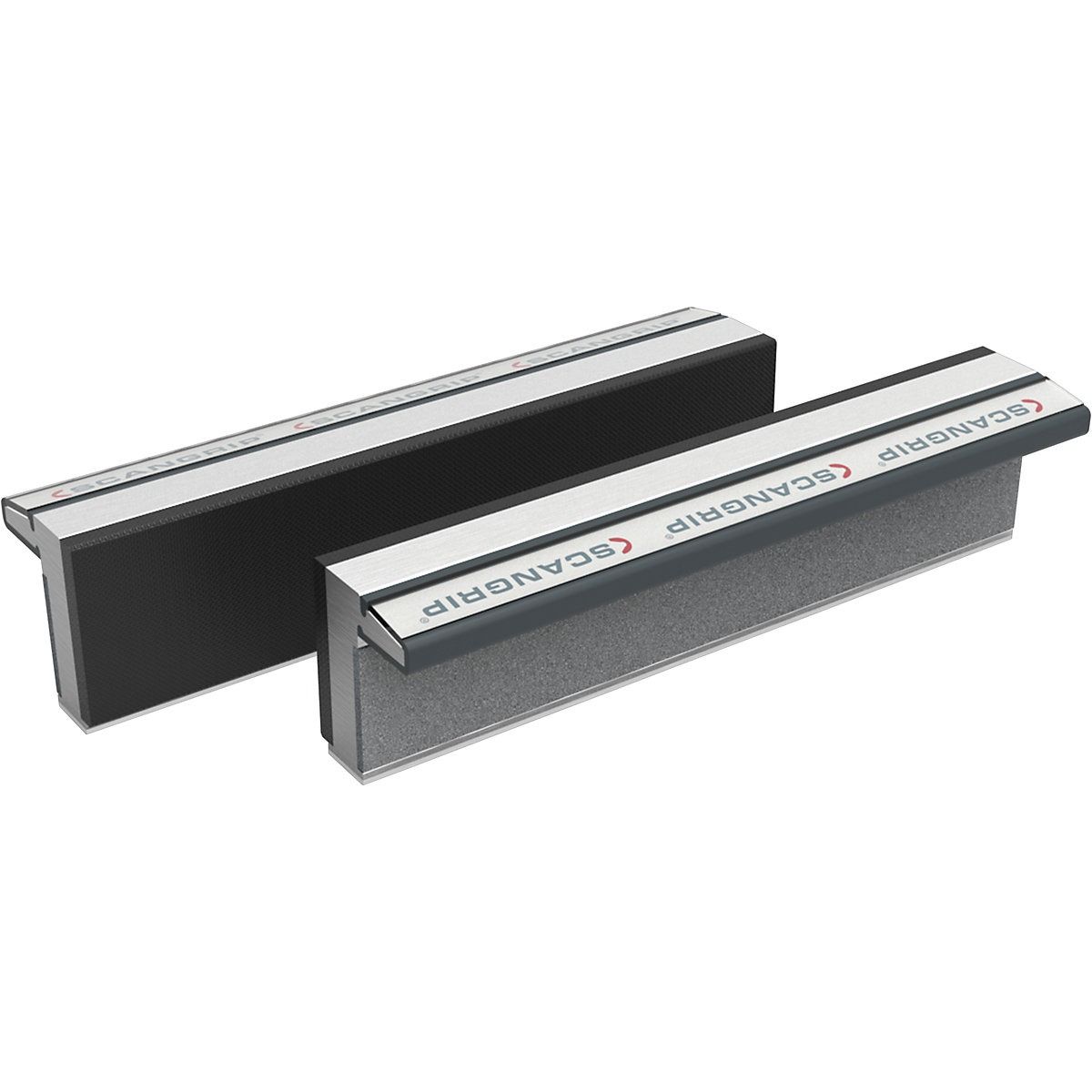 Fălci de protecție magnetice Scangrip MAGNEFIX G 120 mm – aluminiu cu acoperire din cauciuc