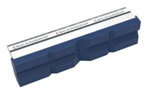 Fălci magnetice de protecție pentru menghină Scangrip MAGNEFIX PUP 140 mm – poliuretan cu canale