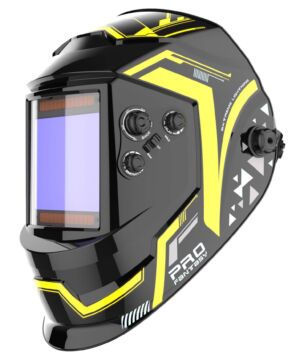 Mască de sudură automată Intensiv FANTASY – 4 senzori, DIN 9–13, mod de polizare