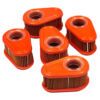 Set 5 filtre de aer ovale Briggs & Stratton 4245 – 5 × 792038, 120 × 77 × 57 mm