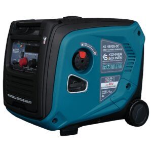 Generator de curent continuu Könner & Söhnen KS 48VGS-DC, 50–55 V – 3,3 kW, benzină/GPL, pornire aut