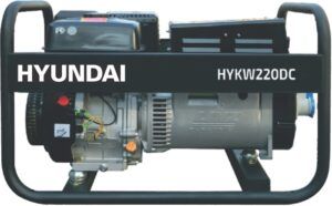 Generator de curent monofazat cu sudură Hyundai HYKW220DC-M – 5,5 kVA, MMA 220 A