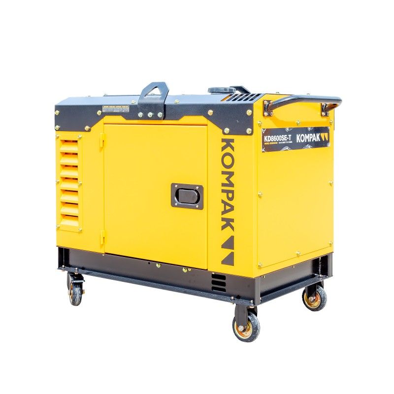 Generator diesel insonorizat Kompak KD8600SE-T – Full Power, 230/400 V, 7,9 kVA maxim - imagine 2