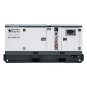 Generator diesel trifazat Könner & Söhnen KS 72-3BE – 72 kVA, motor Baudouin, carcasă insonorizată