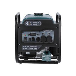 Generator inverter Könner & Söhnen KS 4500iG – benzină și GPL, 4,2 kW, undă sinusoidală pură