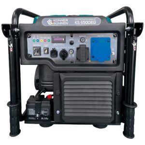 Generator invertor GPL/benzină Könner & Söhnen KS 6500iEG – 6,5 kW, cadru deschis, pornire electrică
