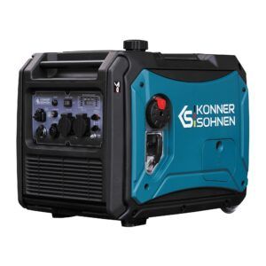 Generator invertor insonorizat Könner & Söhnen KS 4000iE S – 4,4 kW, pornire electrică, intrare ATS