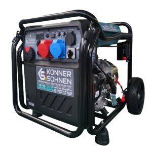 Generator invertor Könner & Söhnen KS 8100iE 1/3 ATSR – 8,5 kW, 230/400 V, pornire electrică, intrar