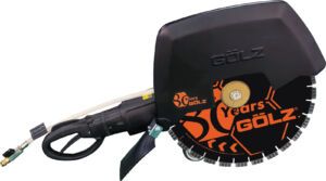 Mașină de tăiat beton Golz HS400S Black Edition – 3,3 kW, disc 400 mm, tăiere 160 mm