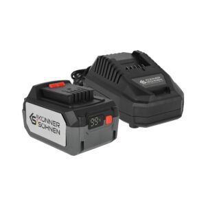 Kit acumulator Könner & Söhnen KS 20V4-1-KIT – acumulator Li-Ion 20 V 4 Ah și încărcător rapid 4,5 A