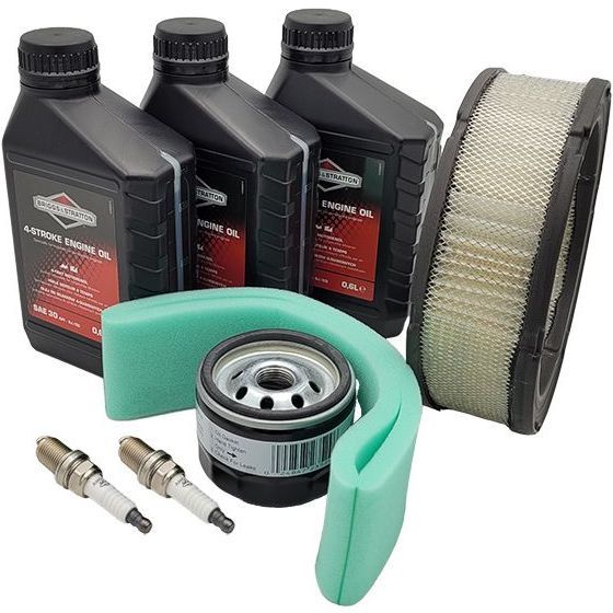 Kit de întreținere Briggs & Stratton 992240 pentru motoare Vanguard V-Twin 29, 30, 35 – ulei, filtre, bujie - imagine 3