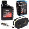 Kit de întreținere Briggs & Stratton 992232 pentru motoare 550E, 550EX, 575EX, 625EXi – ulei, filtru, bujie