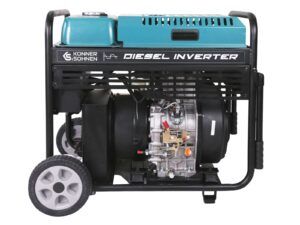 Generator invertor diesel Könner & Söhnen KS 9500iDE ATSR – 10 kW, 230 V, telecomandă