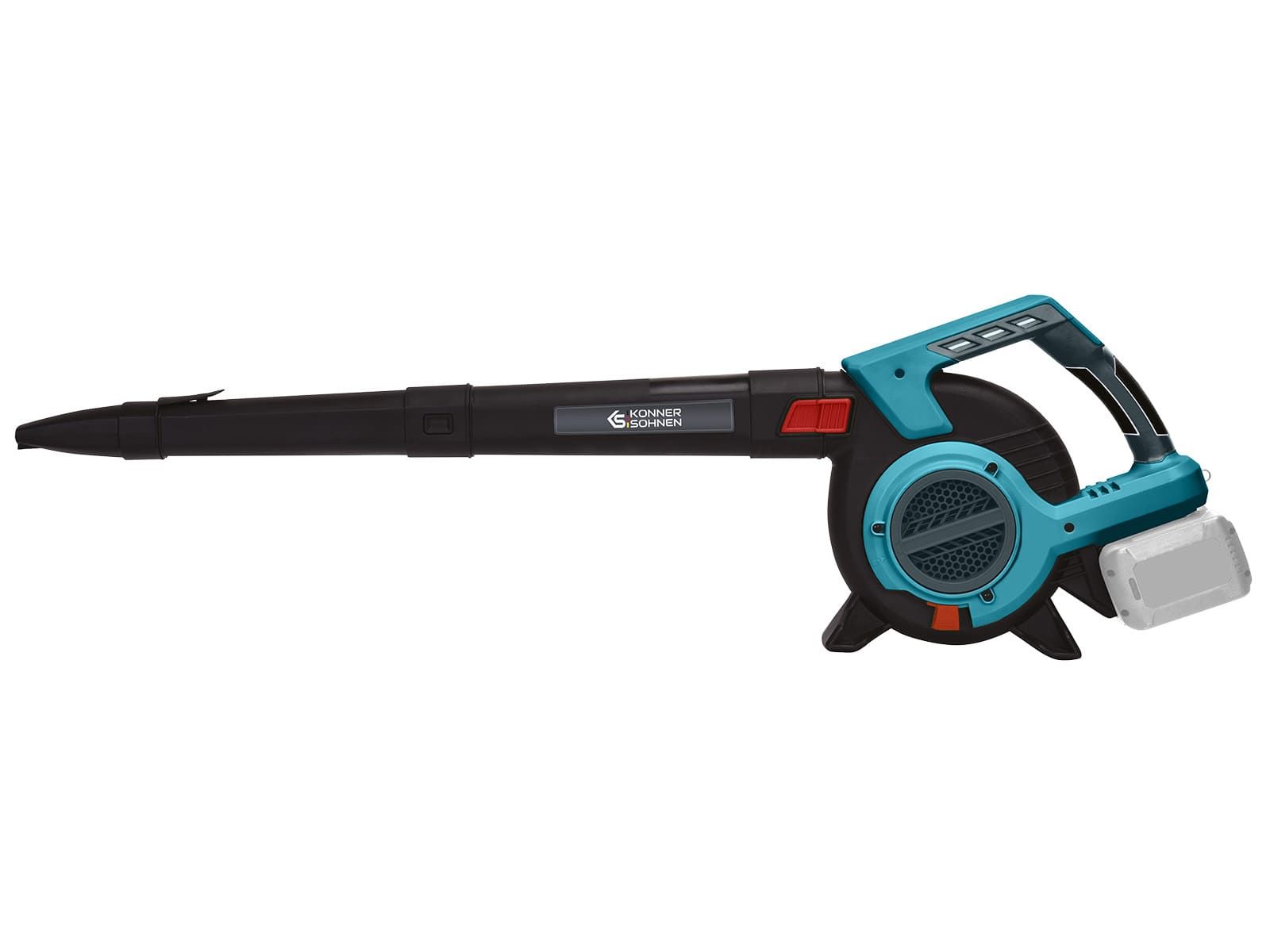 Suflantă-aspirator de frunze cu acumulator Könner & Söhnen KS LBV-40V – 40 V, fără perii, sac 45 l