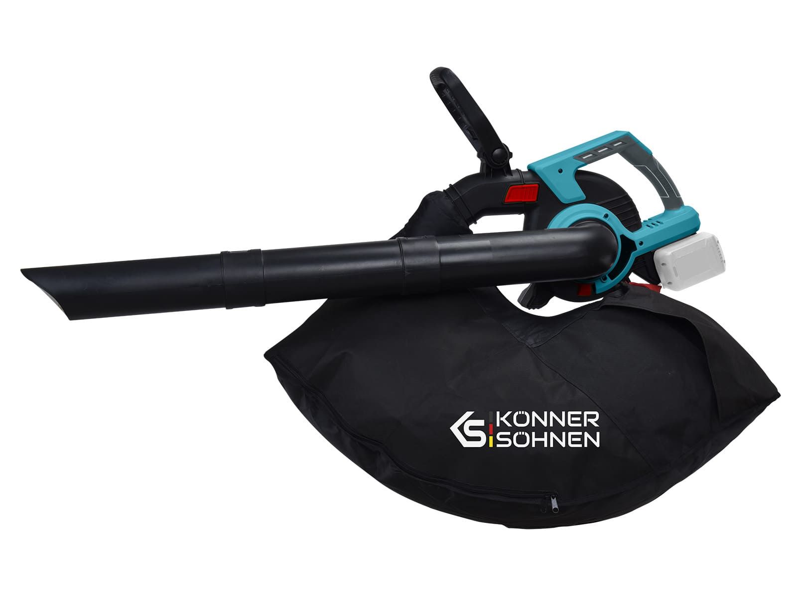 Suflantă-aspirator de frunze cu acumulator Könner & Söhnen KS LBV-40V – 40 V, fără perii, sac 45 l - imagine 2