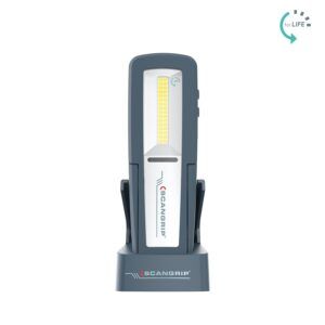 Lampă de mână LED Scangrip UNIFORM – 500 lm, bază de încărcare, IP65