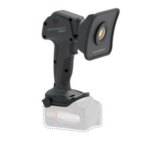 Lampă de mână Scangrip MULTILIGHT FLOOD CONNECT – 1500 lm, 18 V, cap de proiector