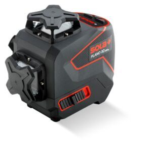 Laser cu linii Sola PLANO 3D GREEN – lumină verde, linii de 360°, cu valiză