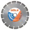 Disc diamantat Golz LT30 150 – Ø 150 mm, 12 segmente turbo sudate cu laser, pentru beton și cărămidă