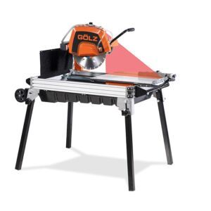 Mașină de tăiat materiale de construcții Golz MS400AL – disc 400 mm, cap rabatabil 45°