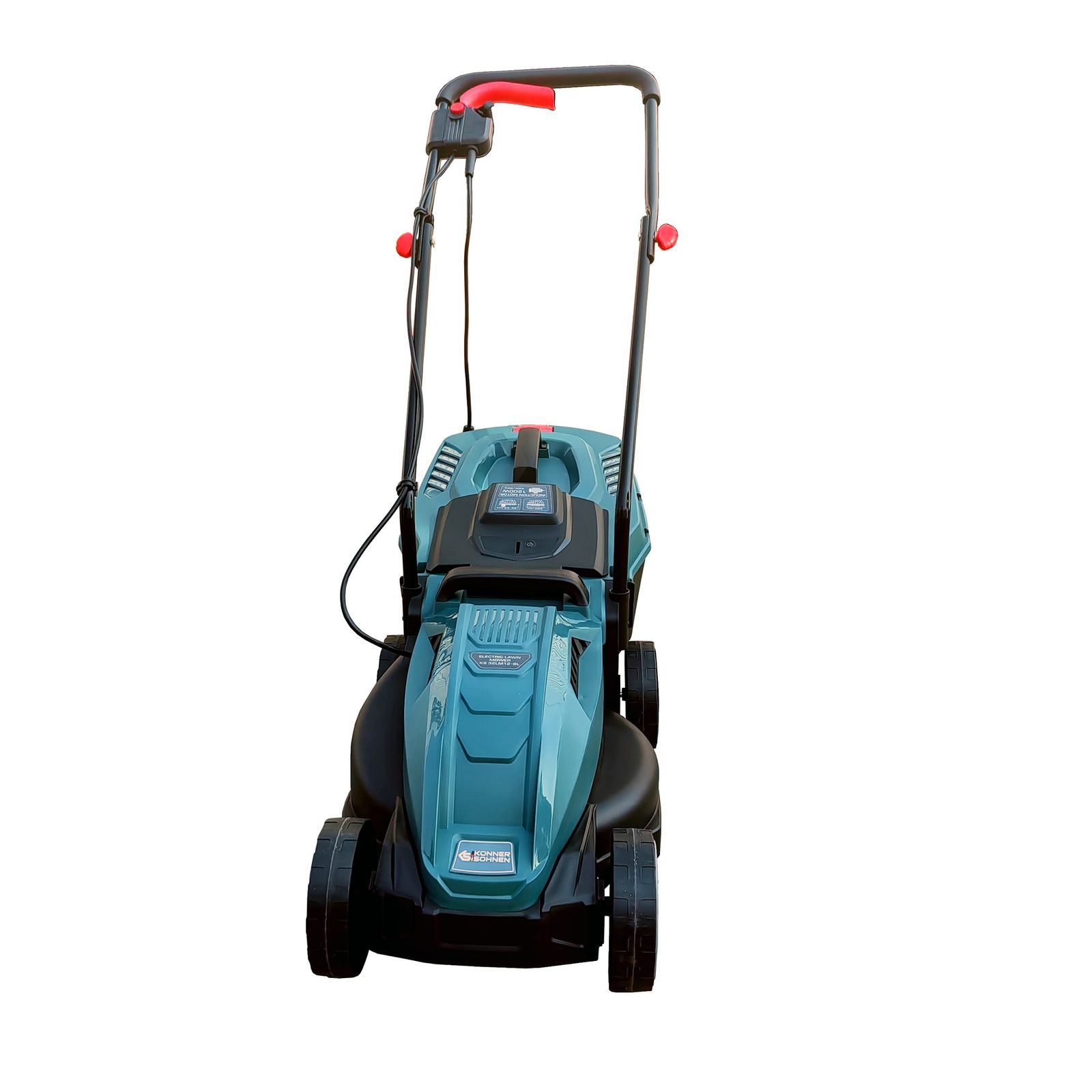 Mașină de tuns iarba electrică Könner & Söhnen KS 32LM12-BL – motor cu inducție 1200 W, 32 cm