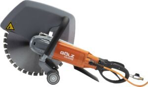 Mașină electrică de tăiat beton Golz HS400S – 3,3 kW, disc 400 mm, apărătoare completă