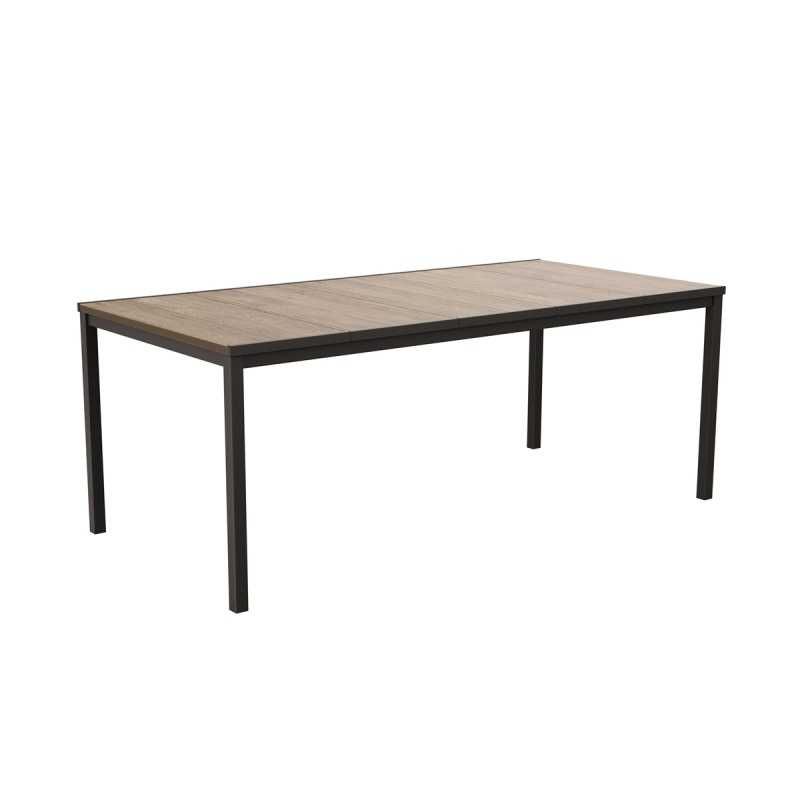 Masă de grădină Keter Porto Ashwood – 194 × 95 × 75 cm, 8 persoane