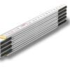 Metru pliabil din lemn Sola HW 2/10 – 2 m, fag lăcuit alb