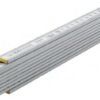 Metru pliabil din lemn Sola PBM 2/10W – 2 m, scală unghiulară, blocare la 90°