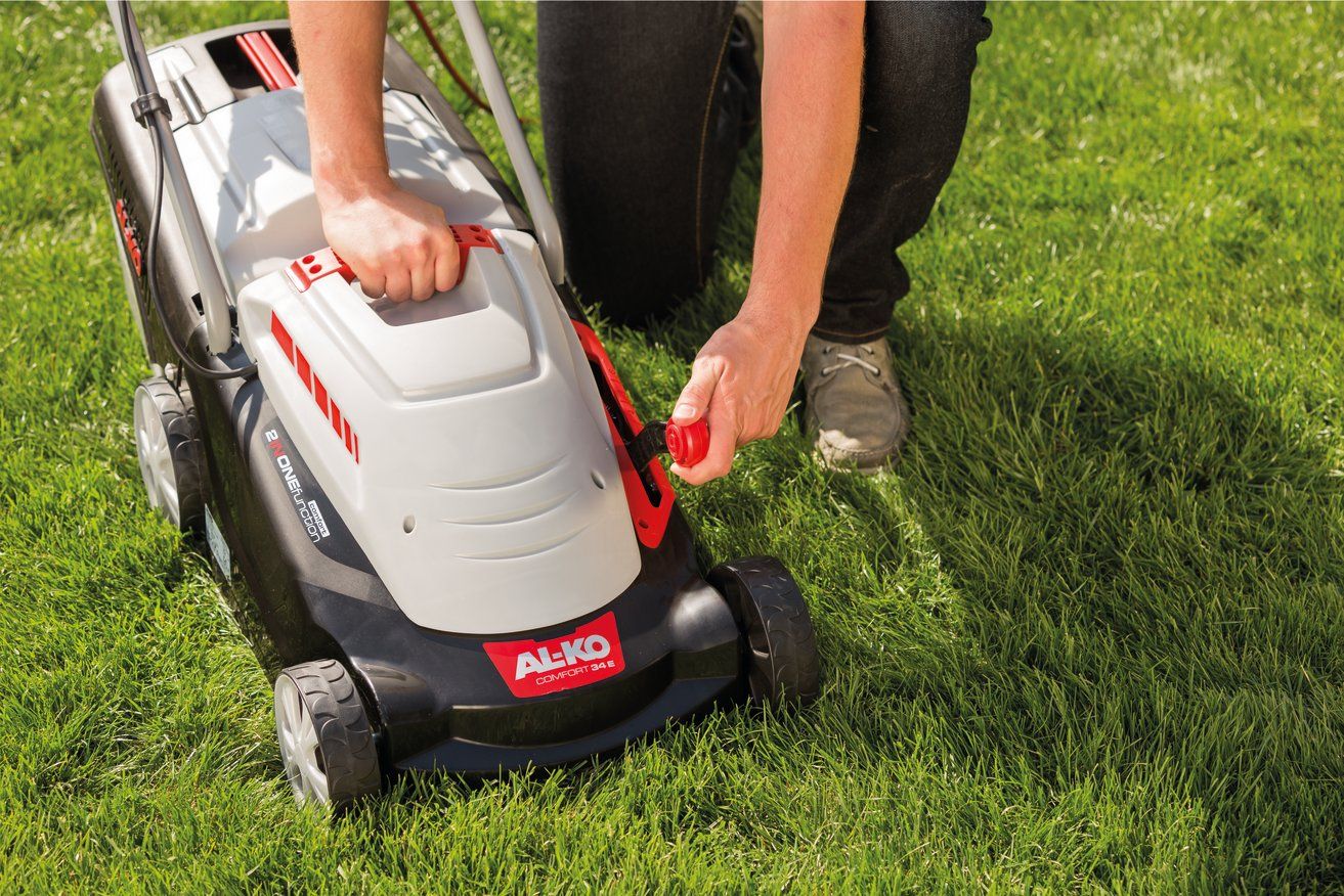 masina tuns gazon, electrica AL-KO 34 E Comfort, latime de lucru 34 cm, motor 1200W