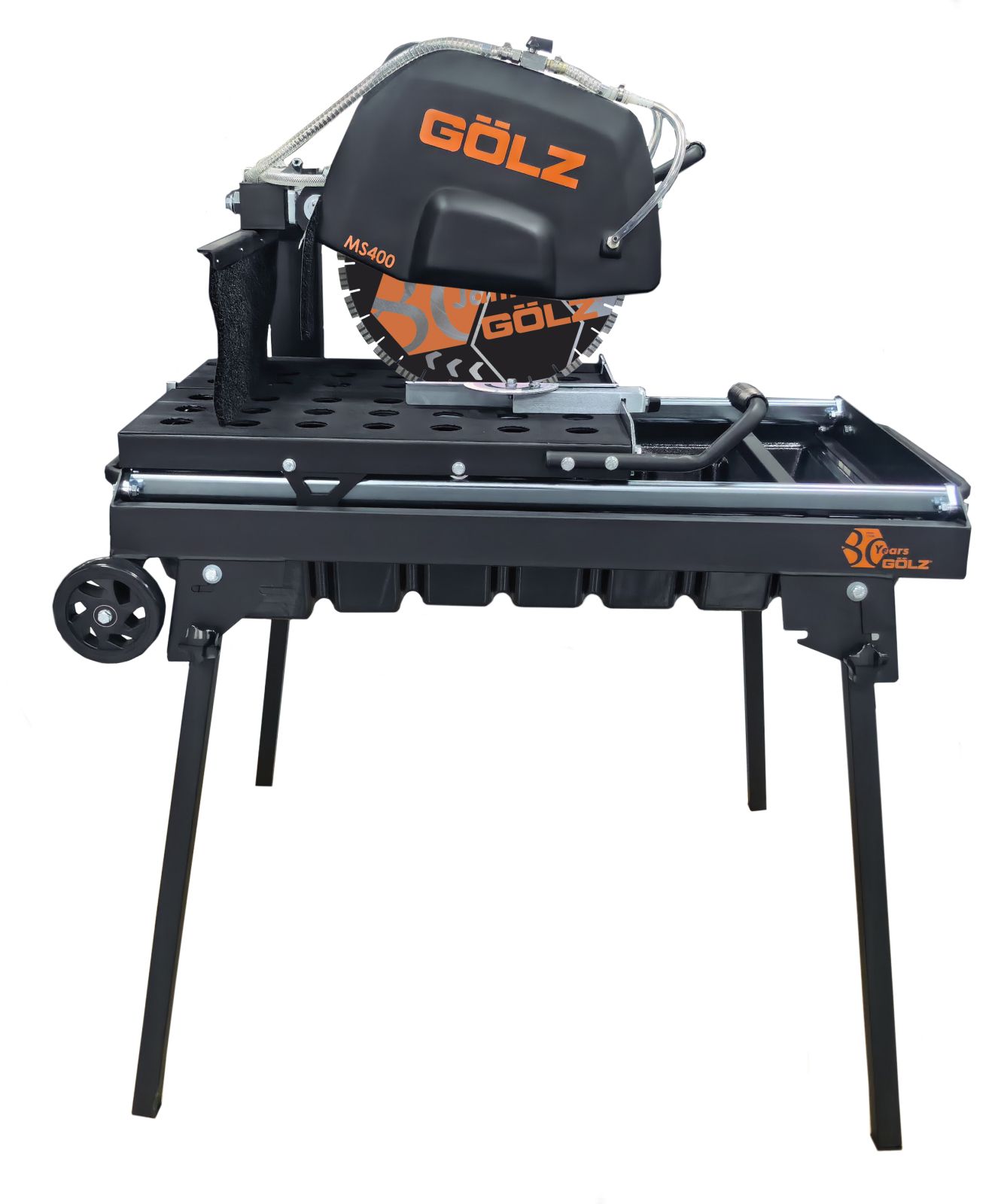 Mașină de tăiat piatră Golz MS400 Black Edition – 2,2 kW, disc diamantat 400 mm inclus