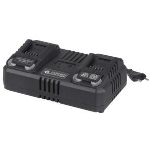 Încărcător dublu Könner & Söhnen KS C45A-2 – 2 × 4,5 A, pentru acumulatori de 20 V, cu porturi USB