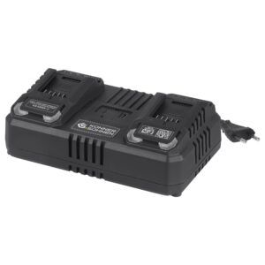 Încărcător dublu pentru acumulatori litiu 20 V Könner & Söhnen KS C35A-2 – 2 × 3,5 A, porturi USB