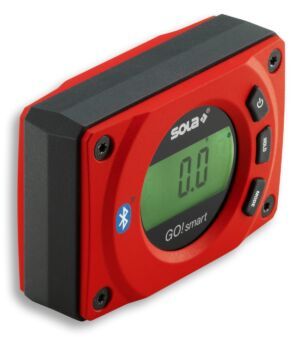 Nivelă digitală Sola GO! SMART – Bluetooth, canal în V cu magnet, 8 cm