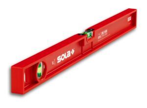 Nivelă din plastic Sola PF 40 – profil ușor din ABS, 40 cm