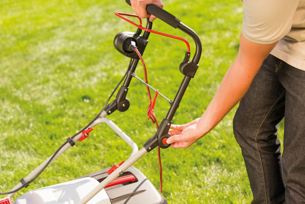 masina tuns gazon, electrica AL-KO 34 E Comfort, latime de lucru 34 cm, motor 1200W