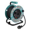 Prelungitor cu tambur Könner & Söhnen KS CR-15M – 15 m, 4 prize, 3 × 1,5 mm², IP44