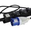 Prelungitor industrial Könner & Söhnen KS EX1.5M-3S – fișă 32 A, 3 prize de 16 A, 1,5 m