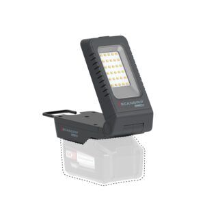Proiector LED Scangrip BASIC CONNECT – 1000 lm, 2 trepte, cap rotativ pe două axe