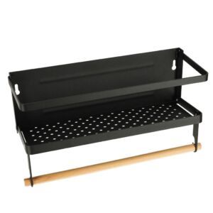 Raft magnetic pentru frigider – pentru condimente și prosop de hârtie – poza 1