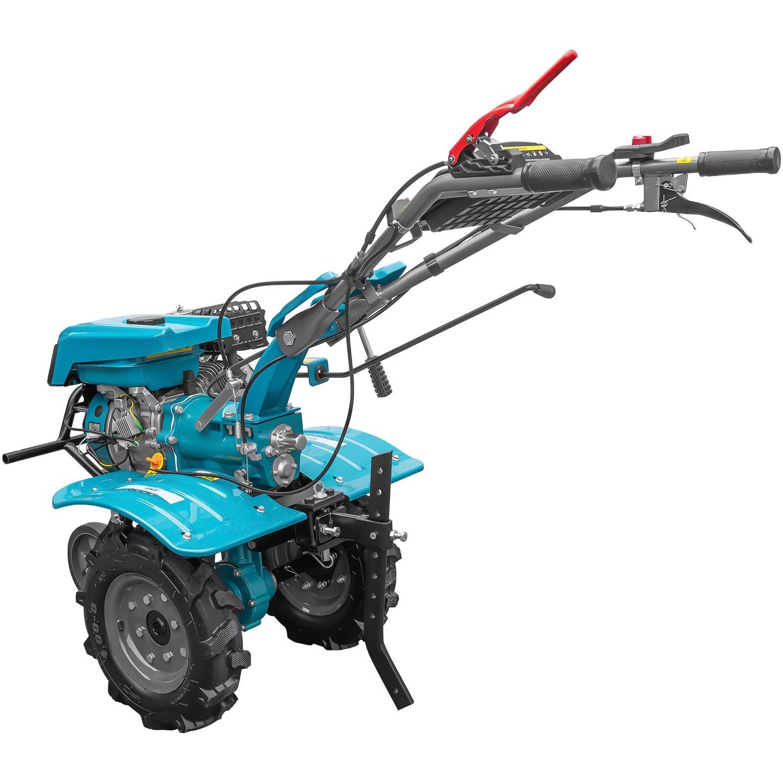 Motocultor DKD 100B NEW cu plug și rariță reglabilă – motor 7 CP