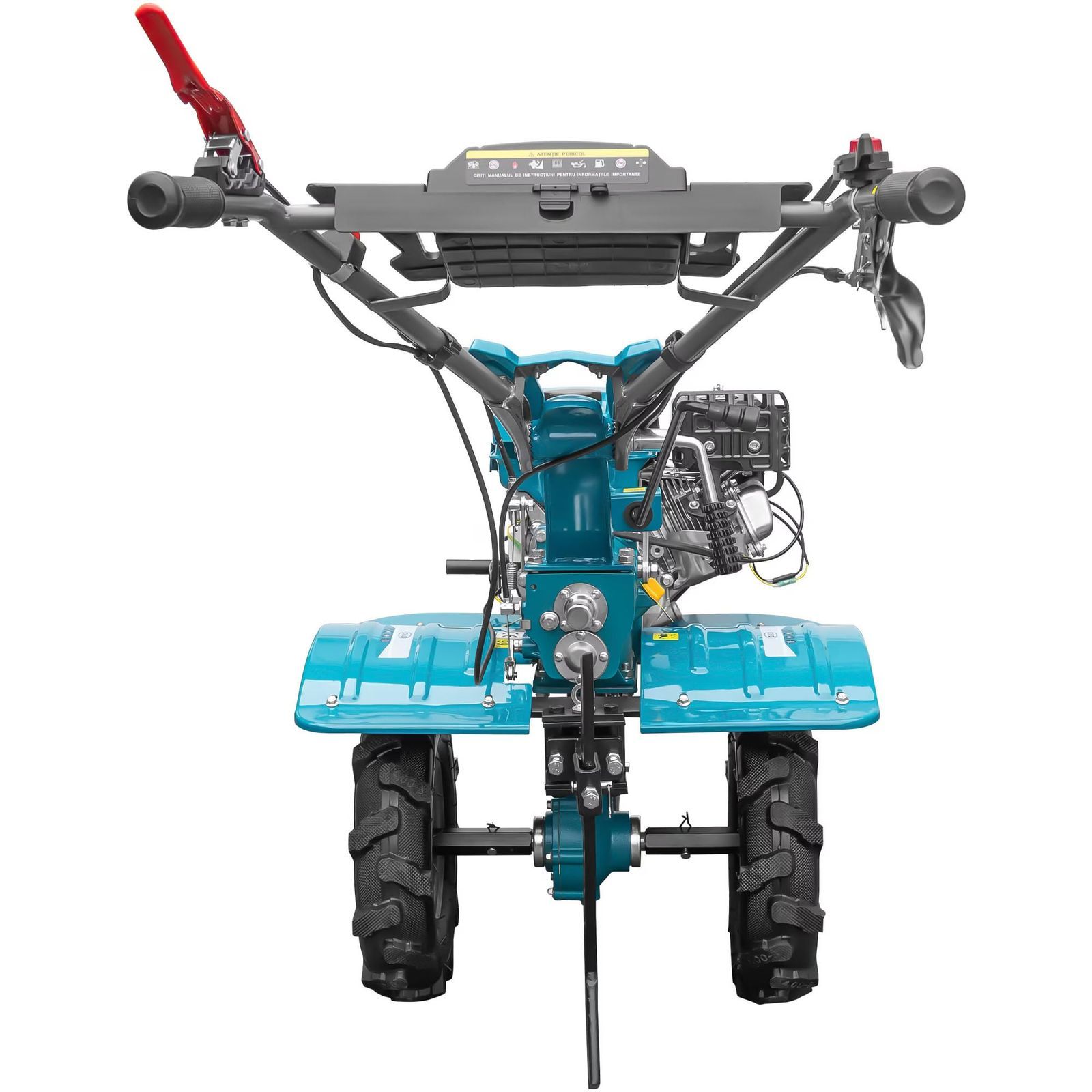 Motocultor DKD 100B NEW cu plug și rariță reglabilă – motor 7 CP - imagine 2