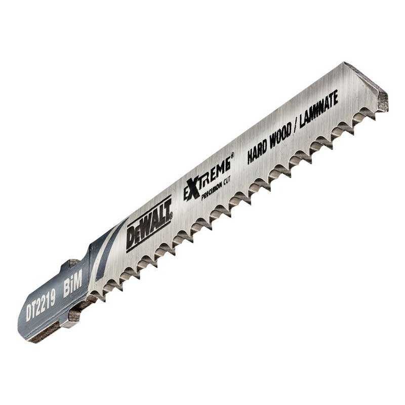 Set 3 pânze de ferăstrău pendular DeWalt DT2219 – bimetal, 100 mm, pentru lemn și laminate - imagine 3