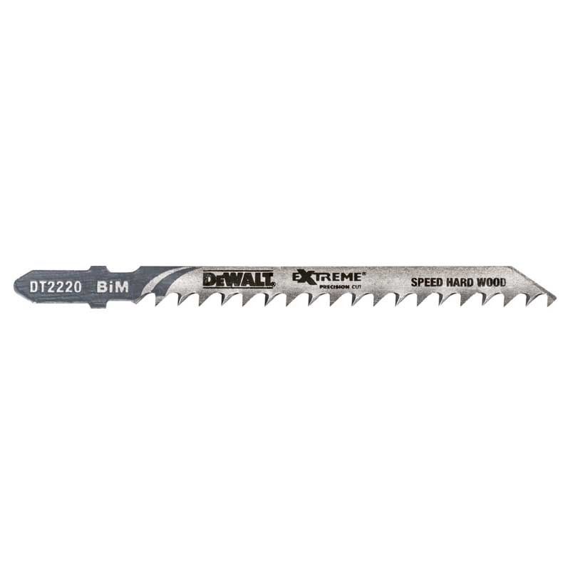 Set 3 pânze de ferăstrău pendular DeWalt DT2220 – bimetal T144DF, 100 mm, pas de 4 mm