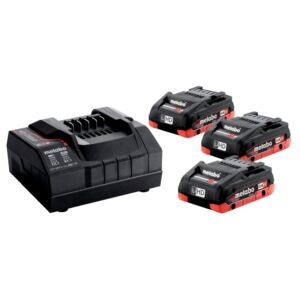 Set acumulatori Metabo Basic-Set 3 x LiHD 4,0 Ah + încărcător ASC 72