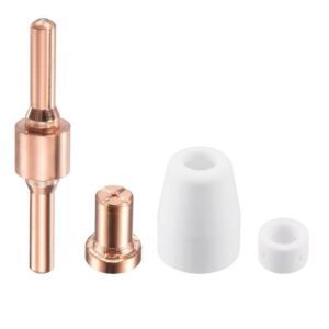 Set de consumabile pentru plasmă Intensiv CUT 40 – duză, electrod și portduză ceramică PT-31